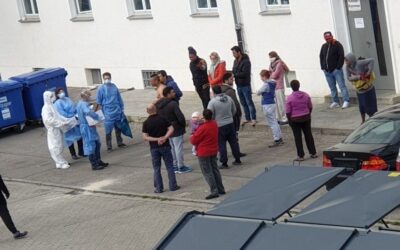 Geflüchtete brauchen Mund-NasenSchutz!