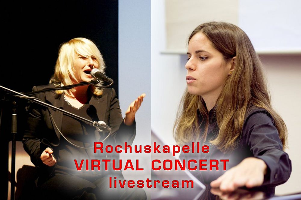 Virtual concerts: Este­la Sanz Poste­guil­lo & Néli­da Béjar