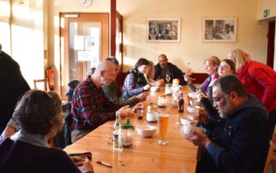 Neustart im Café international
